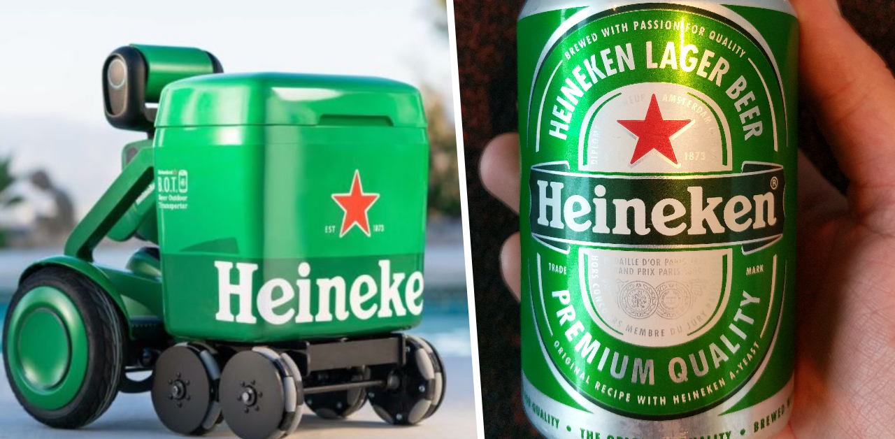 Arriva Heineken BOT, il robottino che ti segue dappertutto offrendoti birre fresche